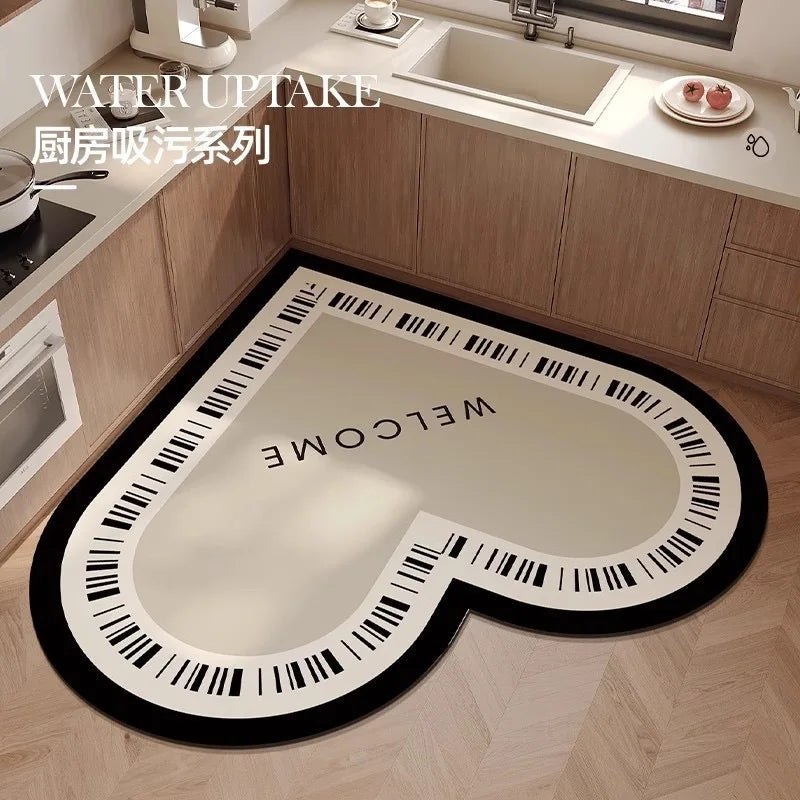 tapis de cuisine 100 cm vinyle
