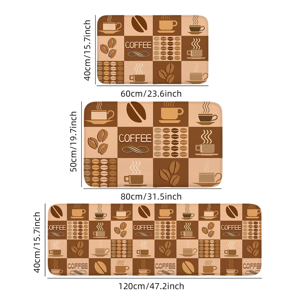 tapis de cuisine espresso