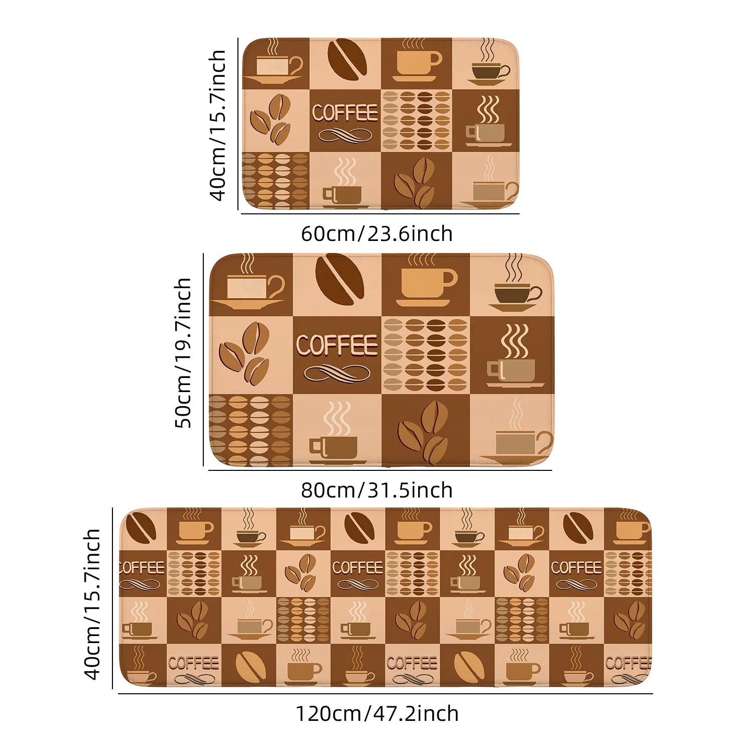 tapis de cuisine espresso