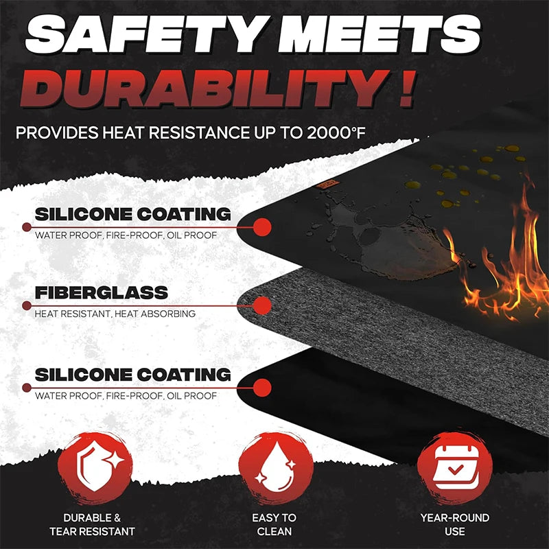 tapis de cuisine barbecue