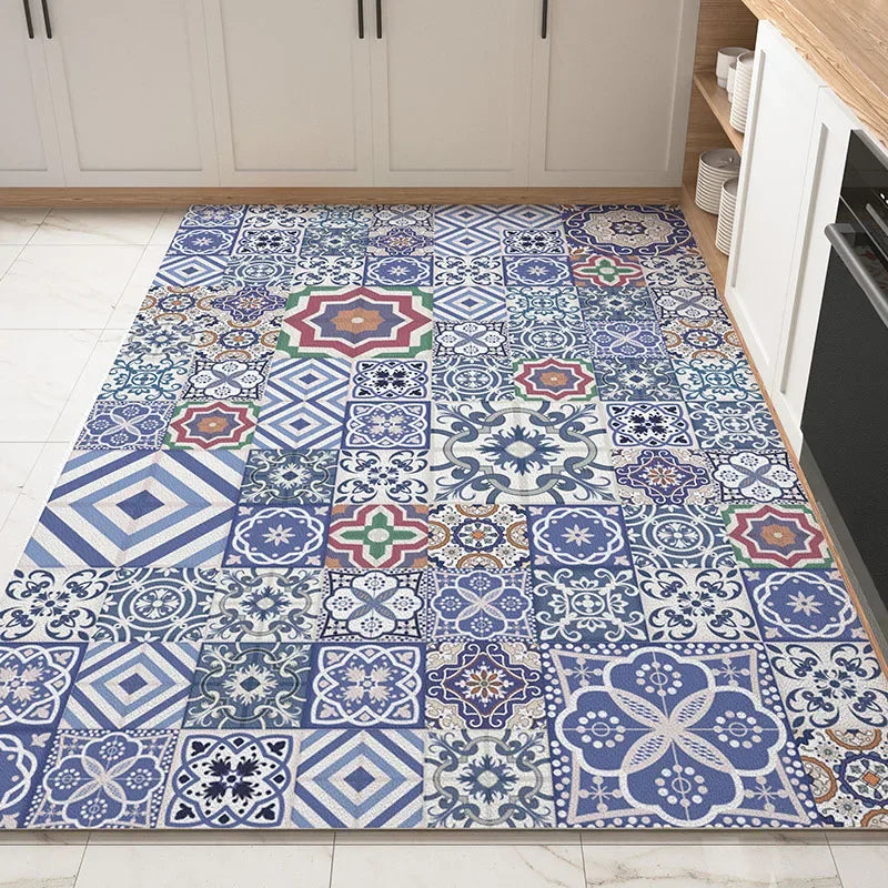 Tapis de cuisine carre