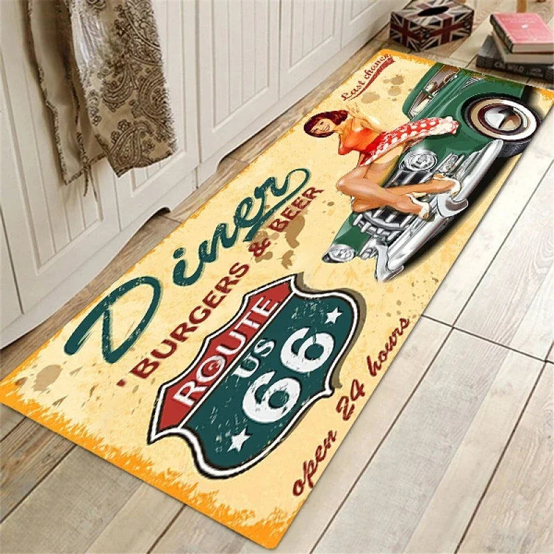 Tapis de cuisine original
