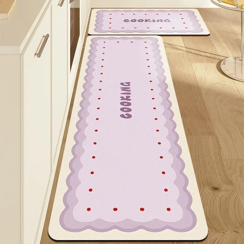 tapis de cuisine cupcake