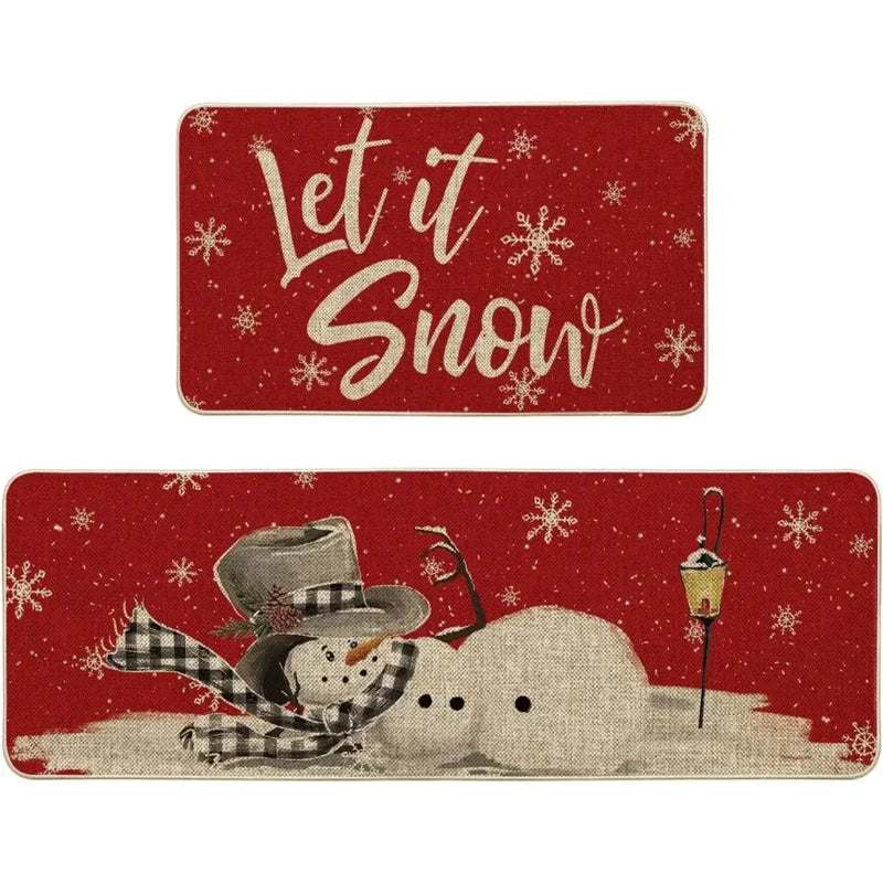 tapis de cuisine flocon
