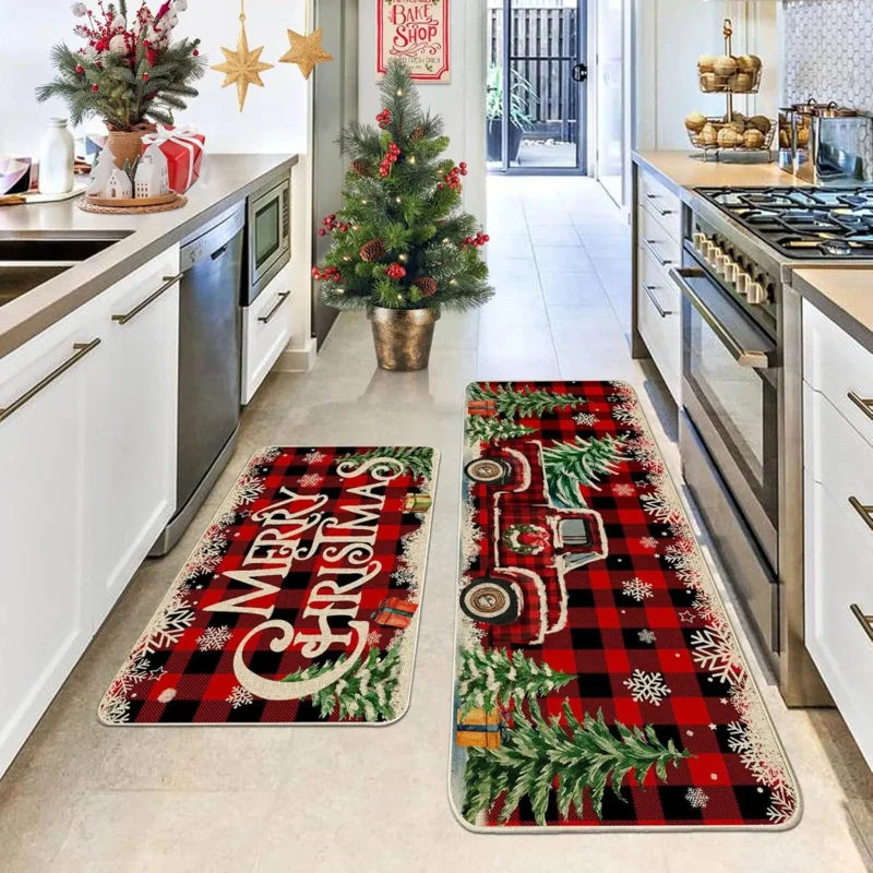 tapis de cuisine flocon