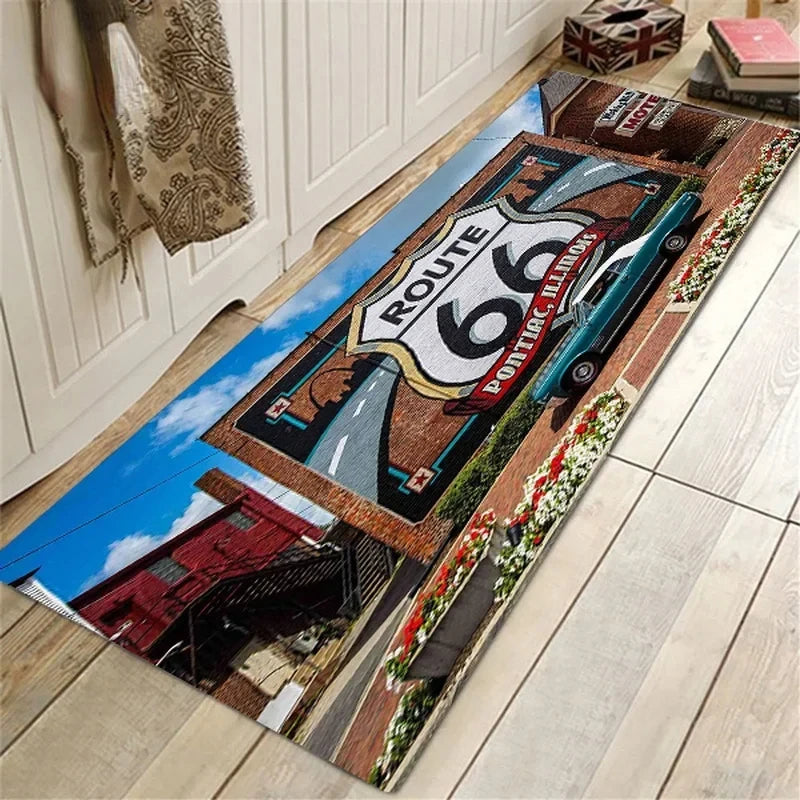 Tapis de cuisine original