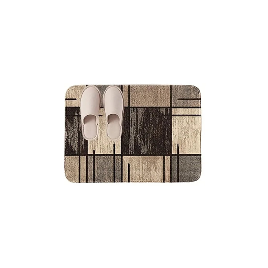 long tapis de cuisine chocolat
