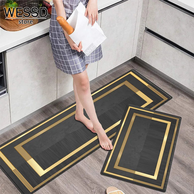Tapis de cuisine chic