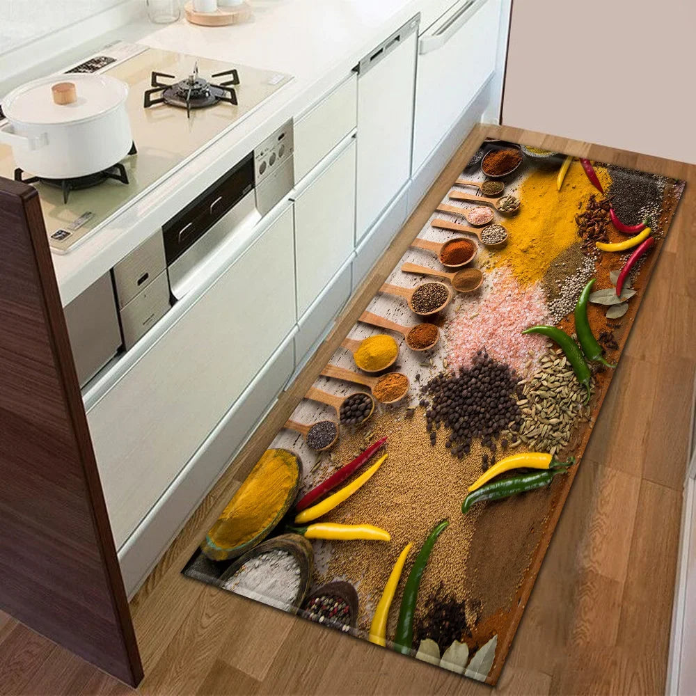 tapis de cuisine fruit