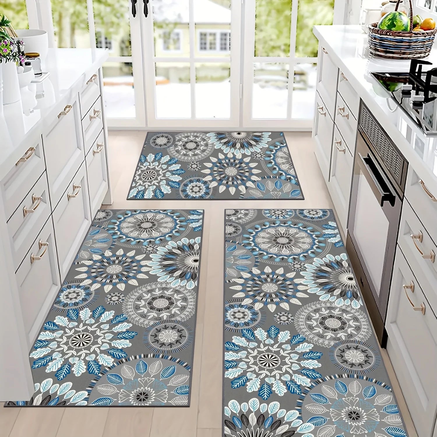 tapis de cuisine bohême
