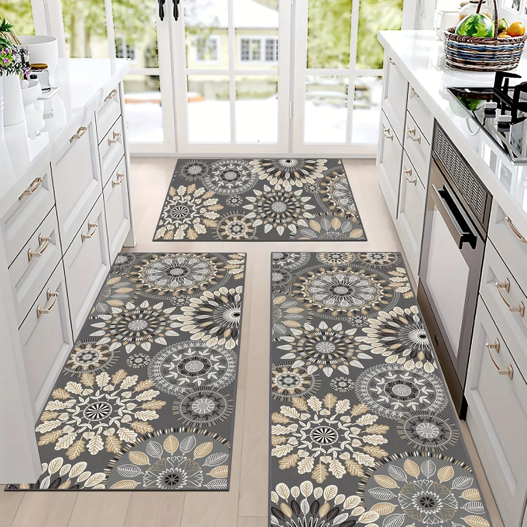 tapis de cuisine bohême