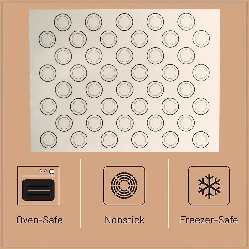 Tapis de cuisine macaron