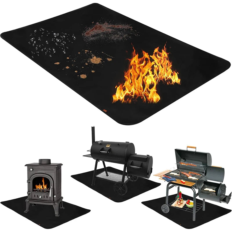 tapis de cuisine barbecue