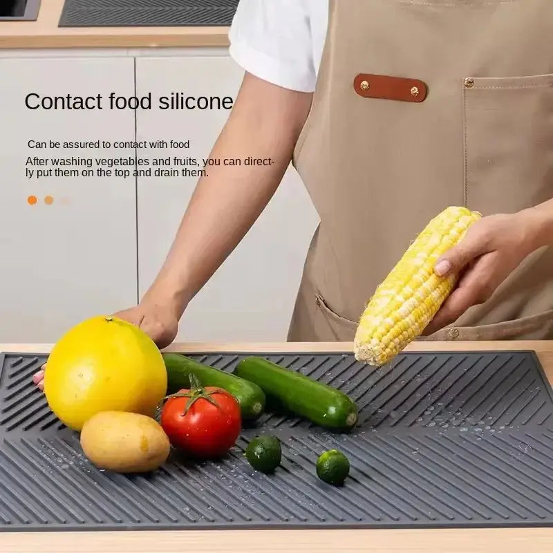 Tapis de cuisine en silicone