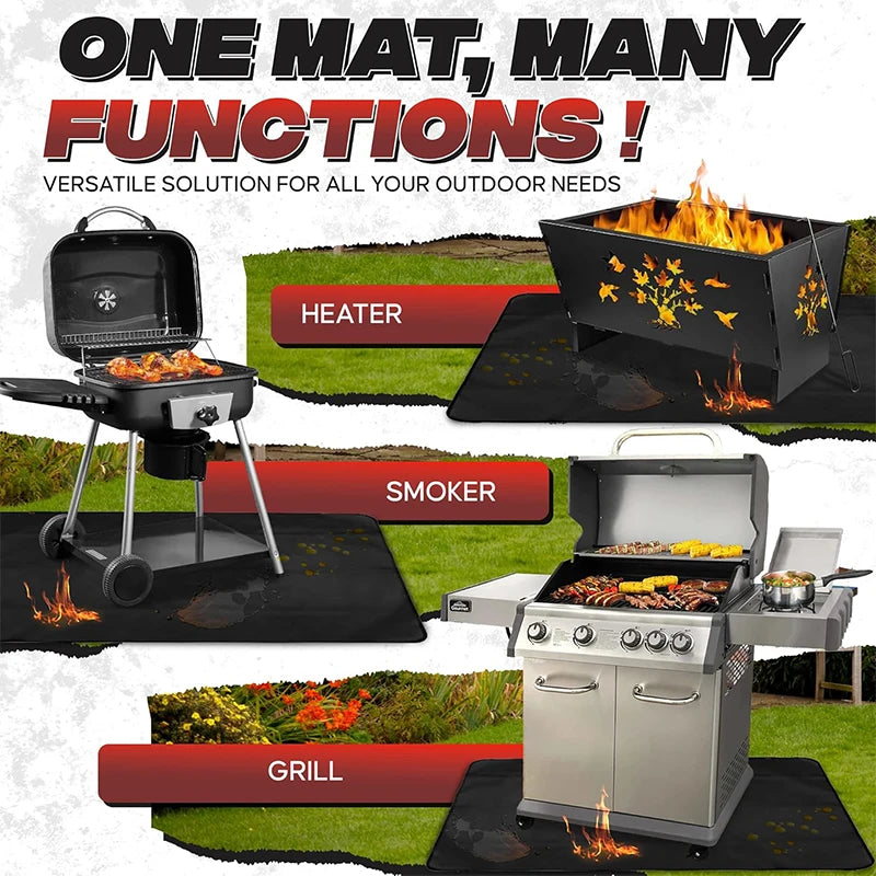 tapis de cuisine barbecue